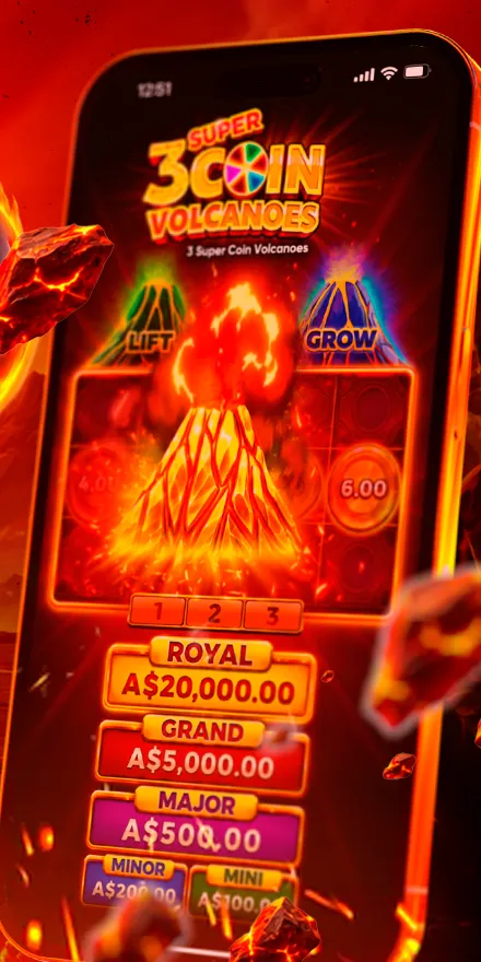 3 Super Coin Volcanoes preview 4